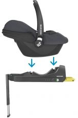 Автокрісло Maxi-Cosi CabrioFix i-Size Essential Graphite (40-75 см)